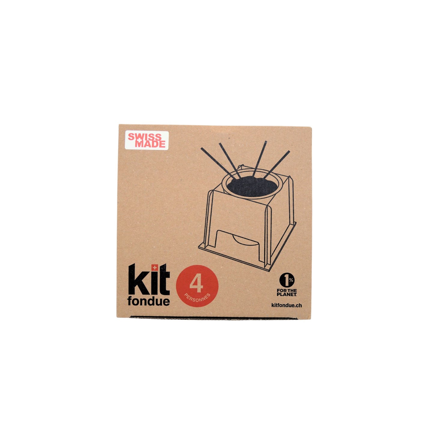 Caquelon à fondue - Kit 4 personnes