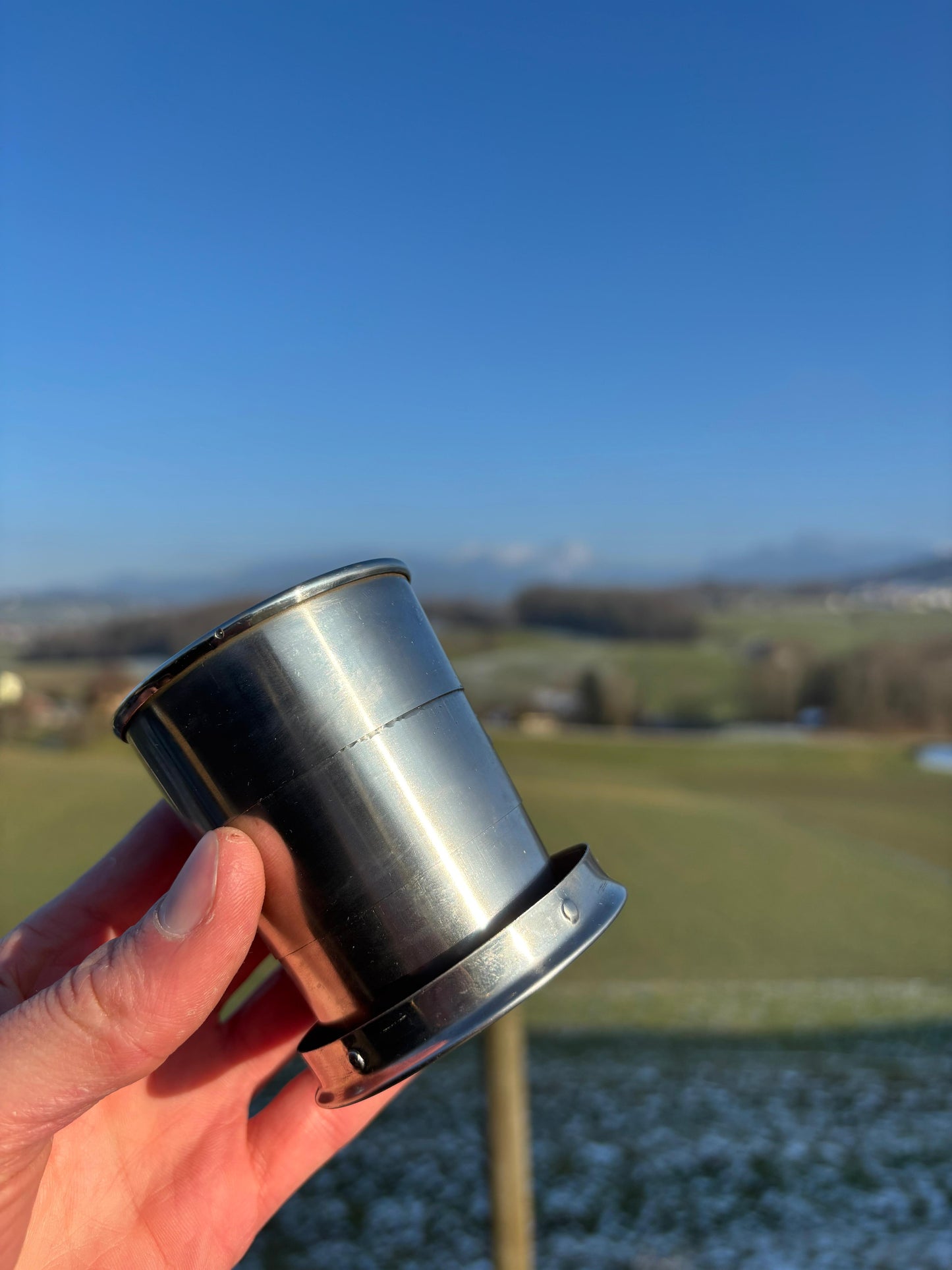 Mini verre pliable