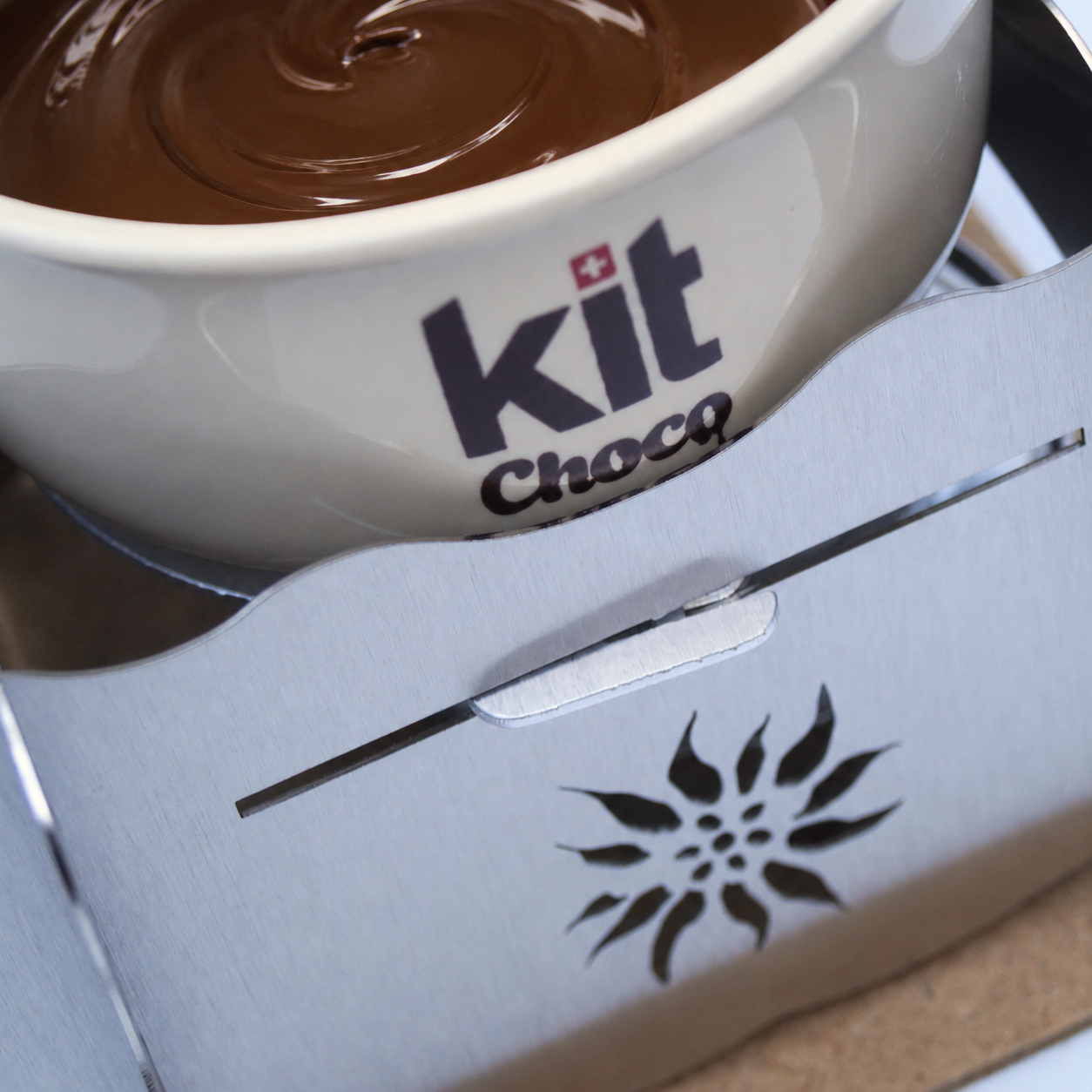 Fondue au chocolat Swiss Made - Kit Choco