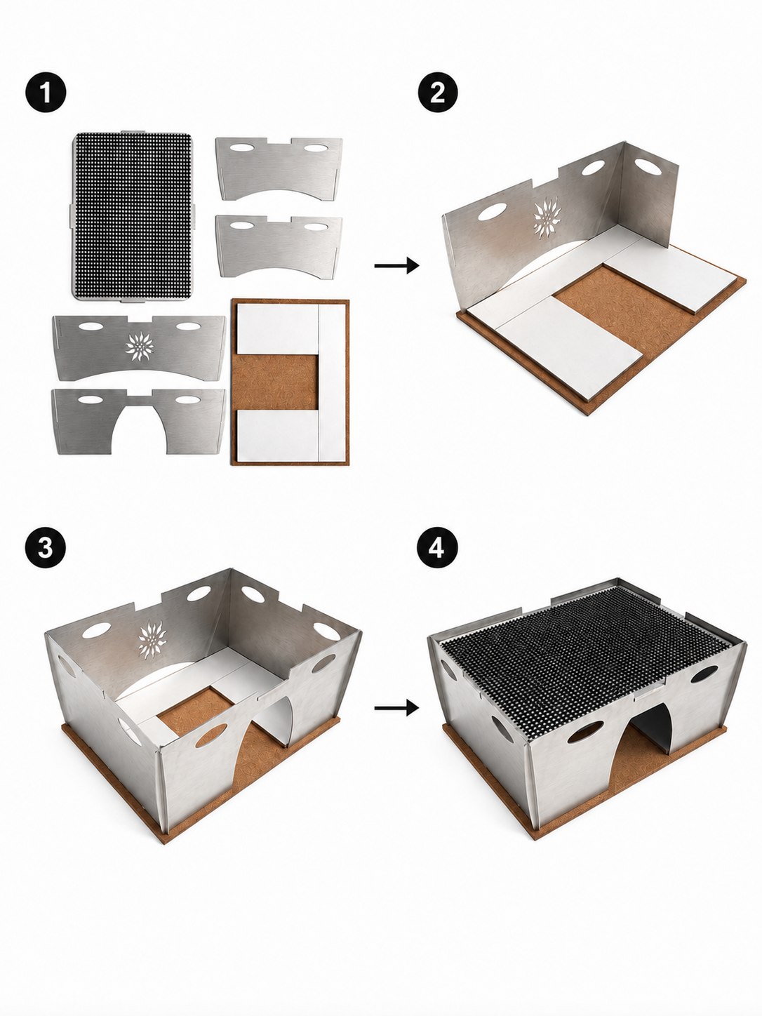 Grill portable Swiss Made – Kit Grillades