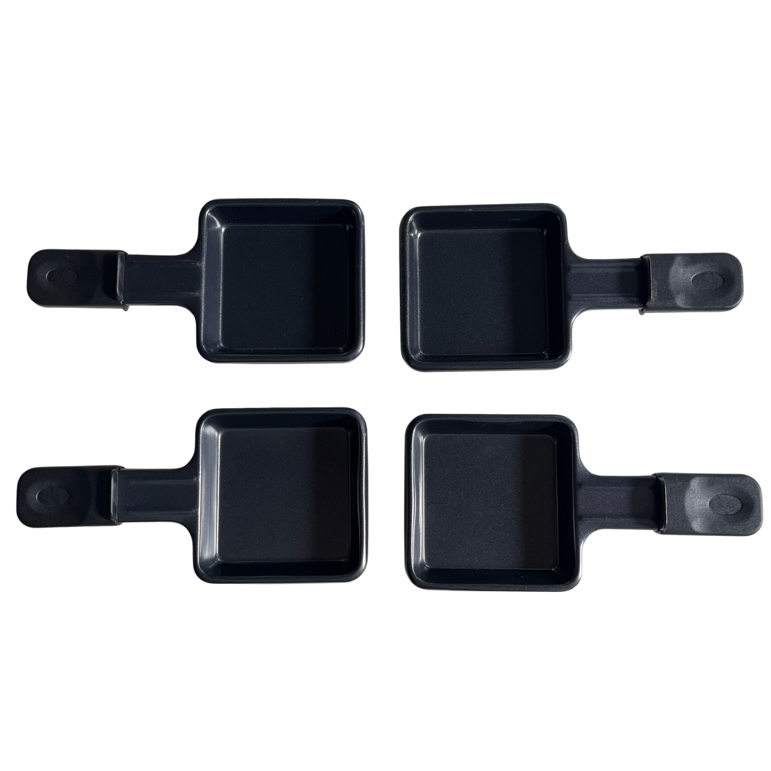 Set de 4 poêlons à raclette + racloirs